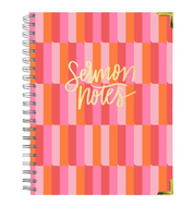 SERMON NOTES JOURNAL - PINK BLOCKS