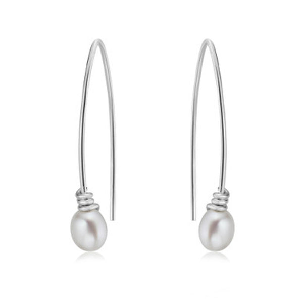 SIMPLICITY EARRINGS SILVER