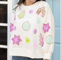 MILLIE GINGERBREAD SWEATSHIRT