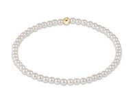 CLASSIC PEARL 3MM BEAD BRACELET