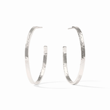 CRESCENT HOOP SILVER