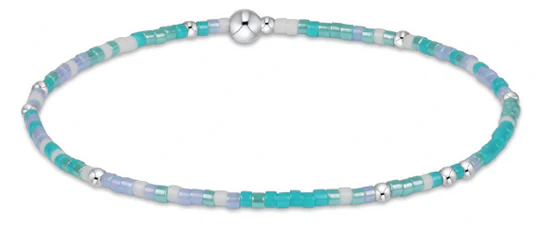 HOPE UNWRITTEN STERLING BRACELET - MAN, I TEAL LIKE A WOMAN