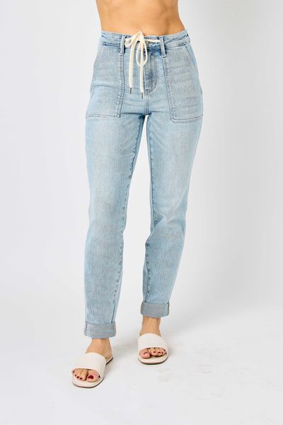 GOING VIRAL DENIM JOGGER