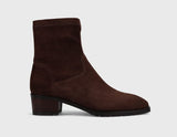 VANELLI OLEG SUEDE BOOTIE - DARK MORO