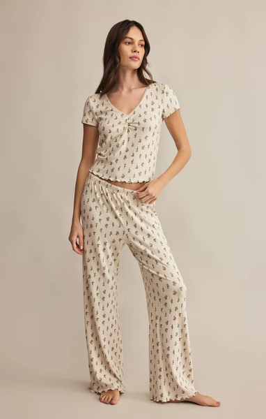 SABRINA MONTANA FLORAL LOUNGE SET - CRYSTAL