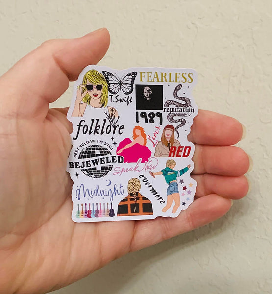 TAYLORS ALBUMS - STICKER