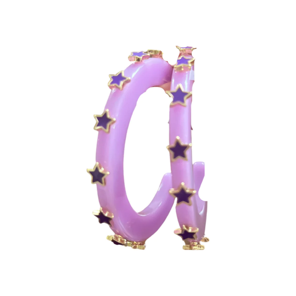 STARLIGHT JEWEL HOOP SMALL